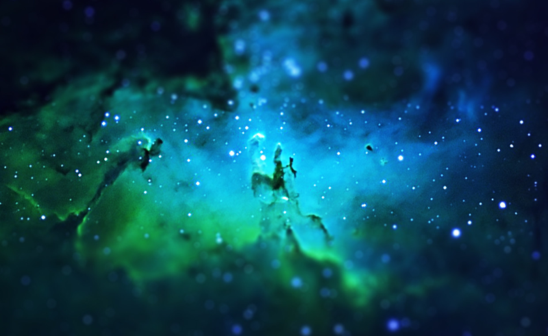 Illustration for article titled Beautiful tilt-shift photos turn the Universe into precious jewels